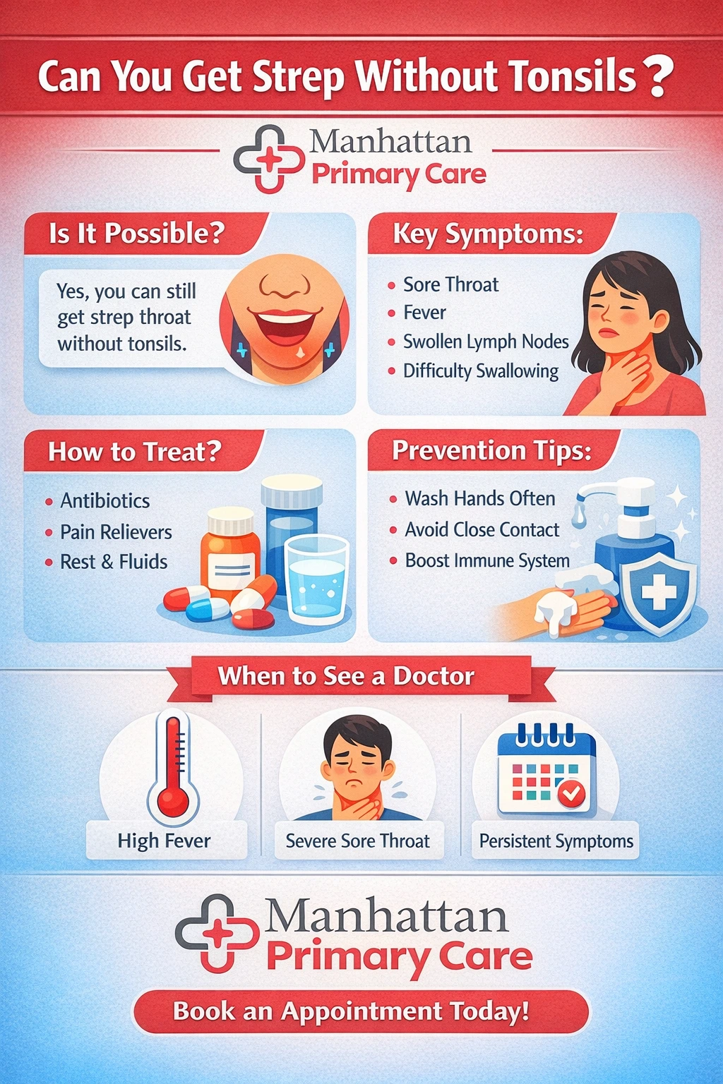 Can You Get Strep Without Tonsils?
